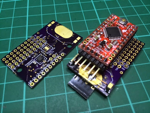 With I2C Magnetometer